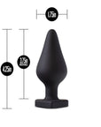 Temptasia - Fuck Me Butt Plug - Black - K. P.