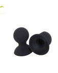 Nip Pull Silicone Nipple Suckers - Small - Black - K. P.