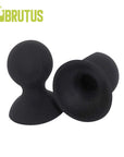 Nip Pull Silicone Nipple Suckers - Medium - Black - K. P.