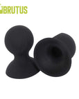 Nip Pull Silicone Nipple Suckers - Medium - Black - K. P.