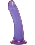 Crystal Jellies - Slim Dong 6.5 inch - Purple - K. P.