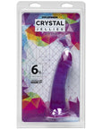Crystal Jellies - Slim Dong 6.5 inch - Purple - K. P.