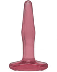 Crystal Jellies - Small Butt Plug - Pink - K. P.