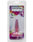 Crystal Jellies - Small Butt Plug - Pink - K. P.