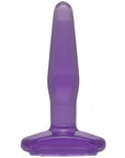 Crystal Jellies - Small Butt Plug - Purple - K. P.