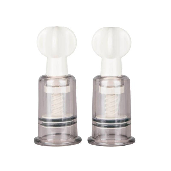 Fetish Collection - Nipple and Clit Suckers Small 2 Pieces - Clear - K. P.