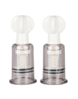 Fetish Collection - Nipple and Clit Suckers Small 2 Pieces - Clear - K. P.