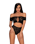 Inessita Top & Panties - Black - K. P.