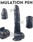 King Kong Dong with Balls - XL - Black - K. P.