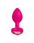 ToDo - Diamond Heart Anal Plug - Pink - K. P.