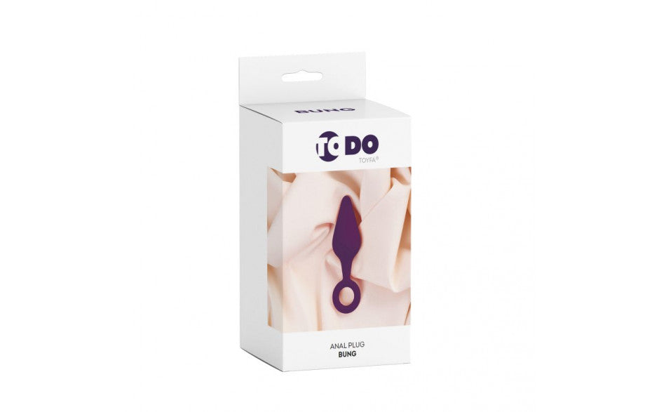 ToDo - Bung Anal Plug Small - Purple - K. P.