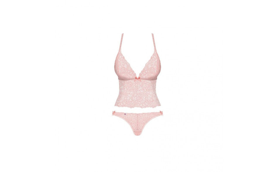 Delicanta Top and Panties - Pink - K. P.