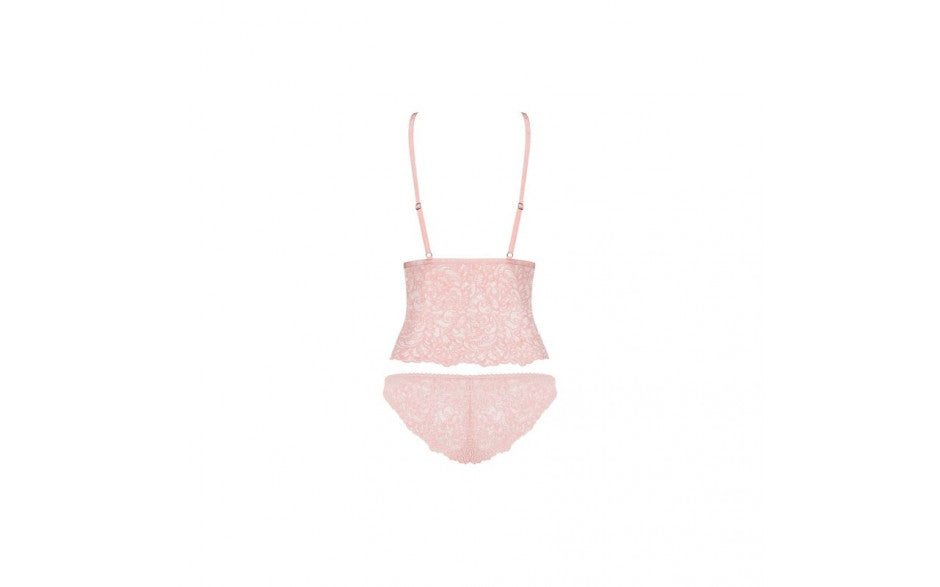 Delicanta Top and Panties - Pink - K. P.