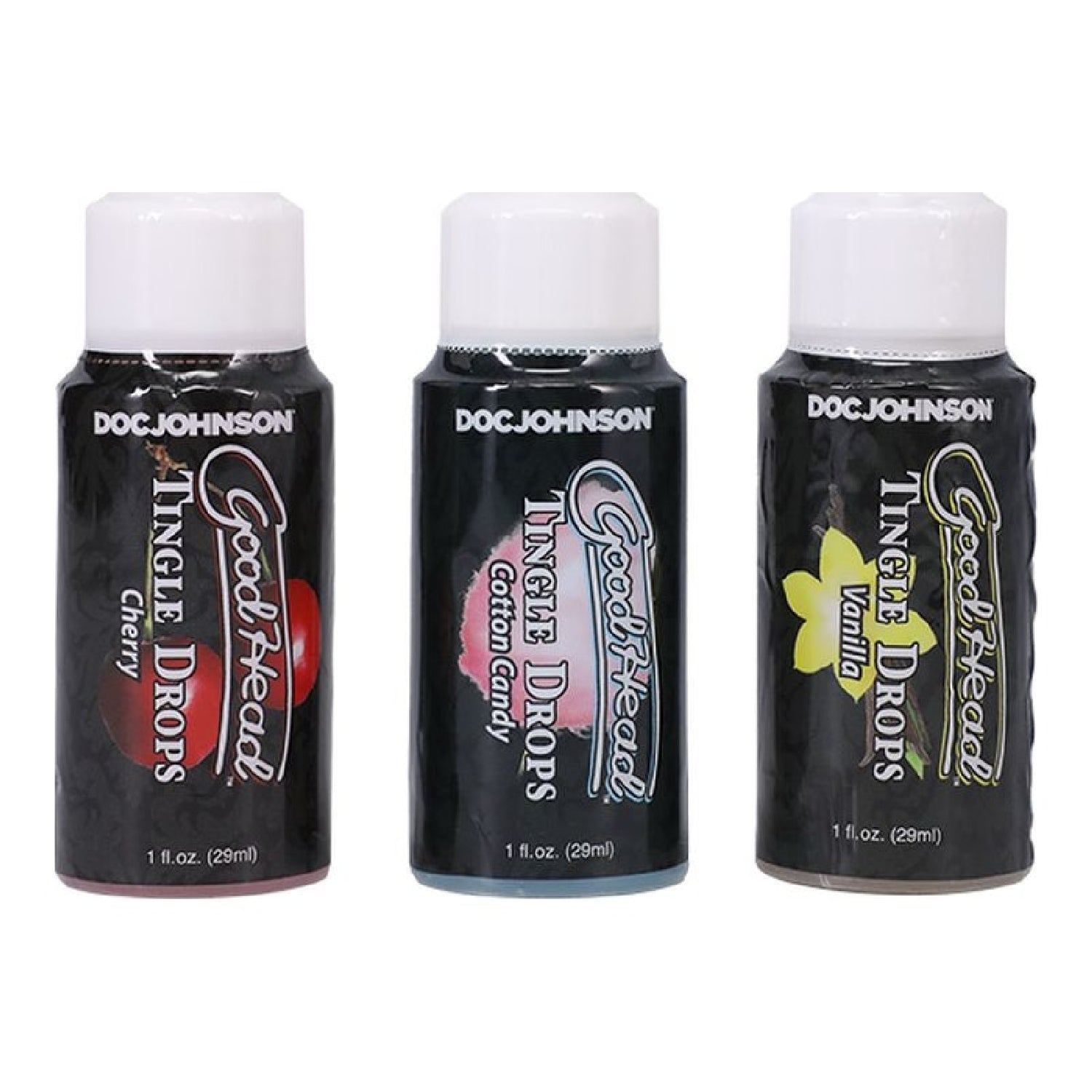 GoodHead - Tingle Drops Cherry, Candy and Vanilla 3 Pieces - K. P.