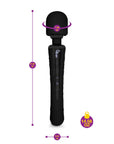 Rechargeable Wand Massager - Obsession - Black - K. P.
