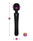 Rechargeable Wand Massager - Obsession - Black - K. P.