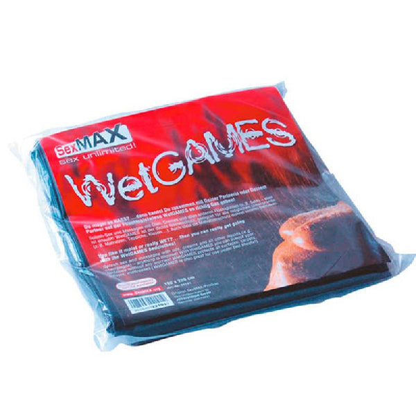 SexMAX - WetGAMES Sheet - Black - K. P.