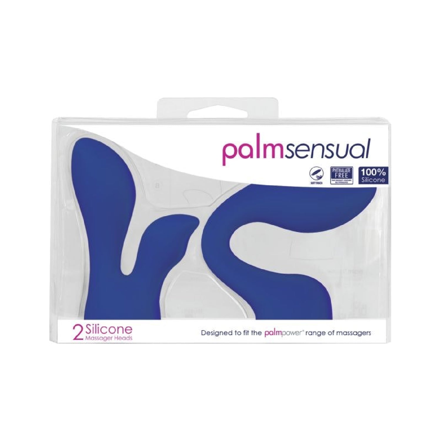 PalmPower - PalmSensual Massager Heads - Blue - K. P.