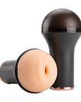 Heating Vibration Masturbator - Inscup 1 - Flesh - K. P.