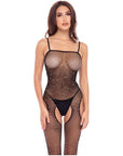 Sparkle Crotchless Bodystocking - Multiple Colours - K. P.