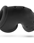 Airlock Air-Lite Vented Chastity - Black Ice - K. P.