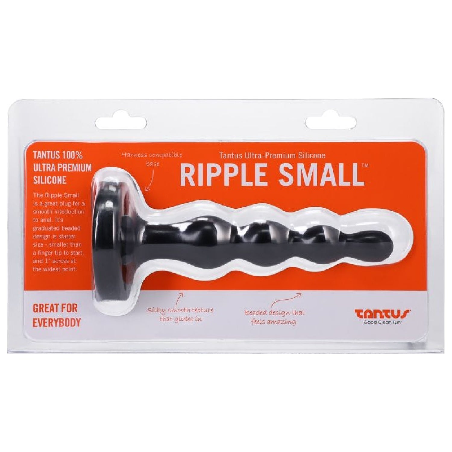 Ripple Small Plug - Onyx - K. P.