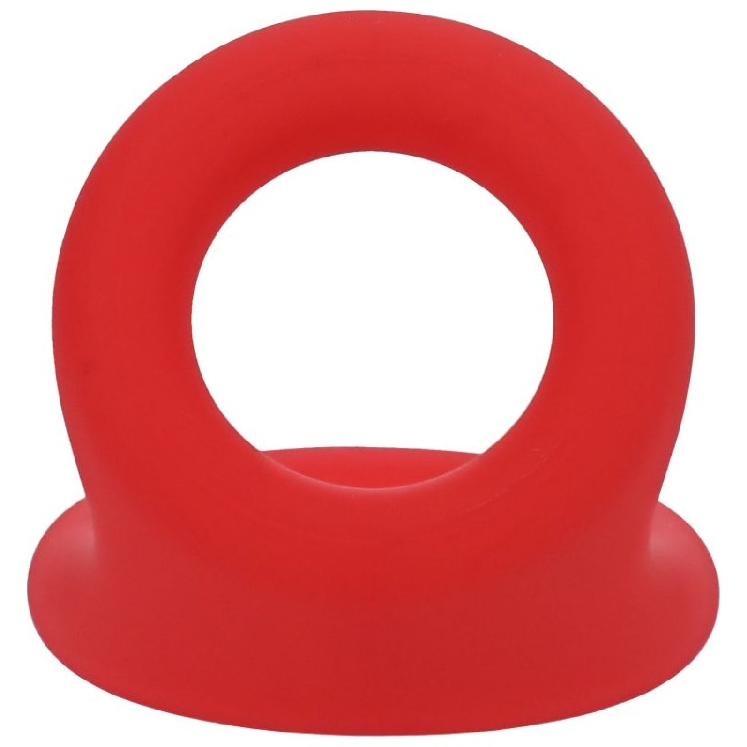 Uplift Silicone Cock Ring - Crimson Red - K. P.