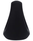 Stirrup Silicone Cock Ring - Onyx Black - K. P.