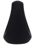 Stirrup Silicone Cock Ring - Onyx Black - K. P.