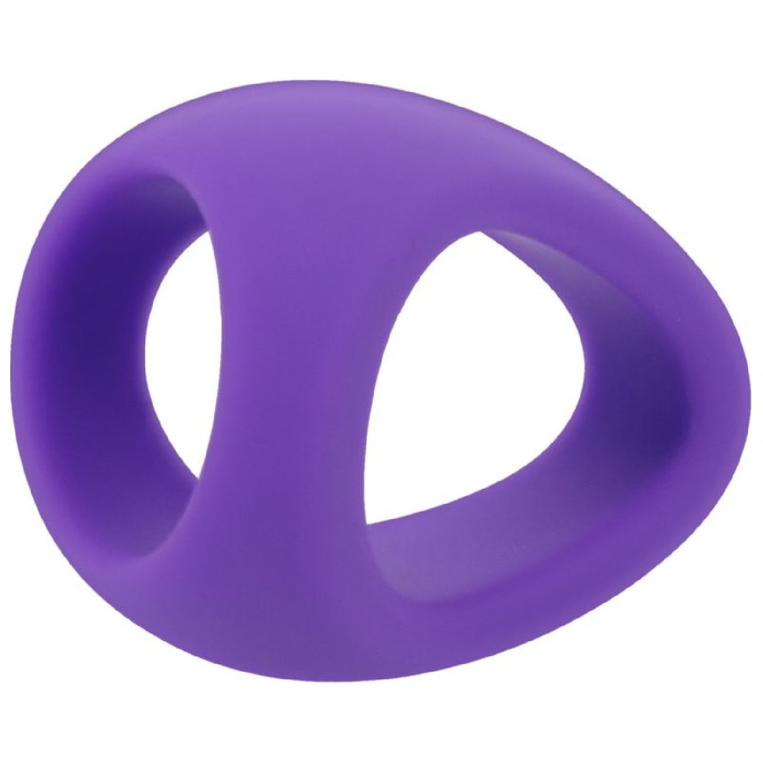 Stirrup Silicone Cock Ring - Lilac - K. P.