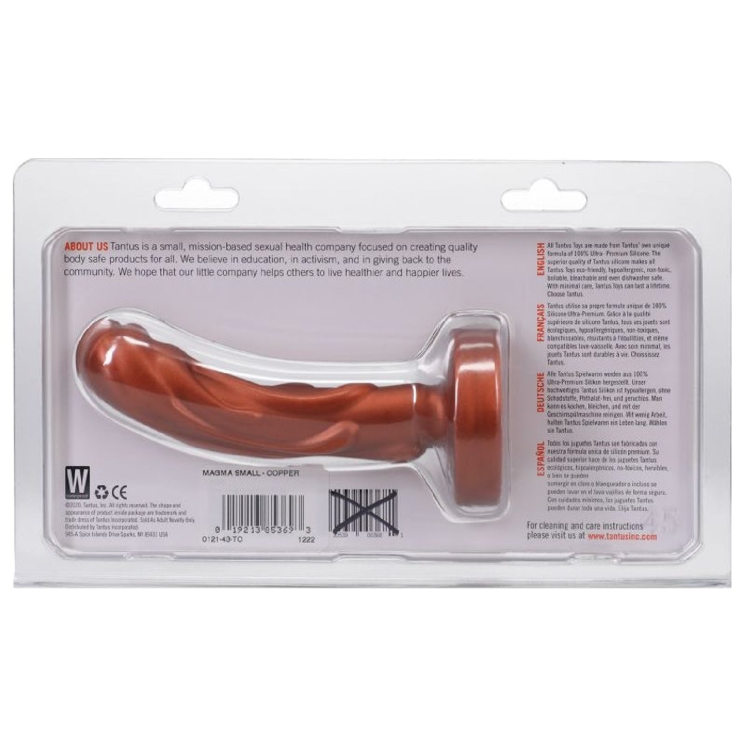 Mini Magma Dildo - Copper - K. P.