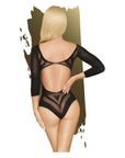 Under My Spell Teddy - Black - K. P.