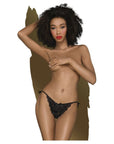 Too Hot To Be Real Panties - Black - K. P.