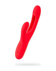 Moving Tongue Rabbit Vibrator - Patti - Red - K. P.