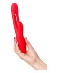 Moving Tongue Rabbit Vibrator - Patti - Red - K. P.