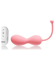 Duo Vaginal Balls Come Hither Stimulator with Remote - Kegelator - Pink - K. P.