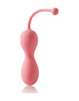 Duo Vaginal Balls Come Hither Stimulator with Remote - Kegelator - Pink - K. P.