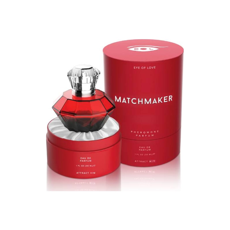 Matchmaker - Pheromone Body Spray Red Diamond Attract Him 30ml - K. P.