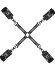 Hogtie with Hand and Ankle Cuffs - Black - K. P.