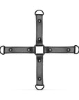 Hogtie with Hand and Ankle Cuffs - Black - K. P.