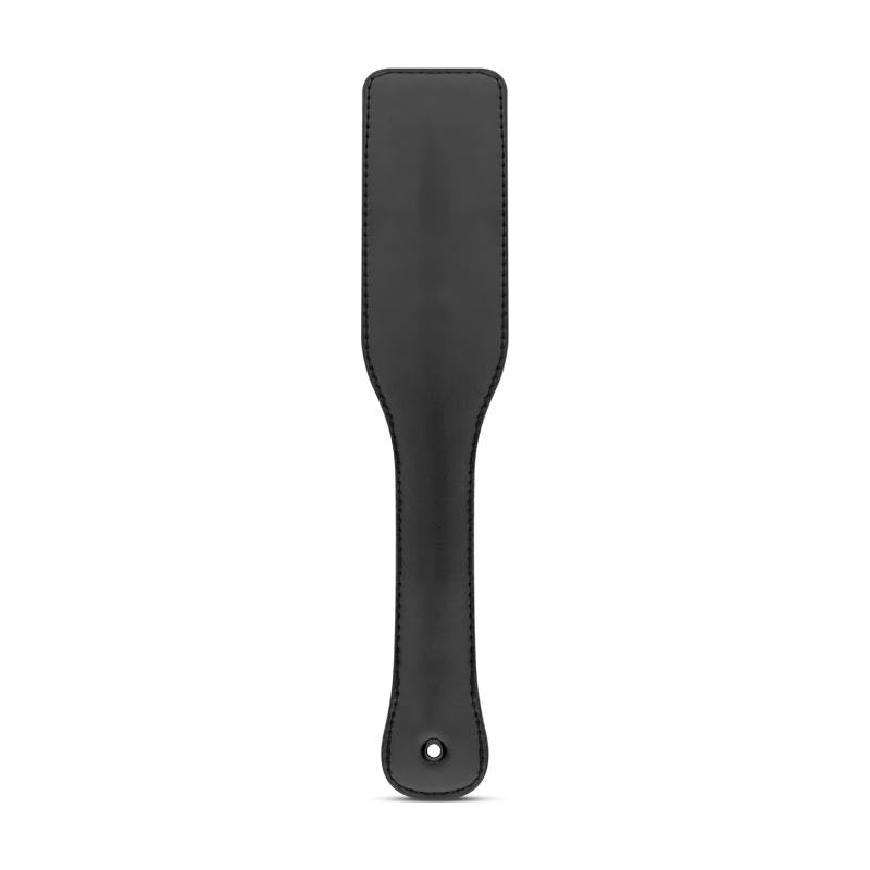 Faux Leather Paddle - Black - K. P.
