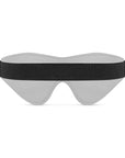 Faux Leather Blindfold - Black - K. P.