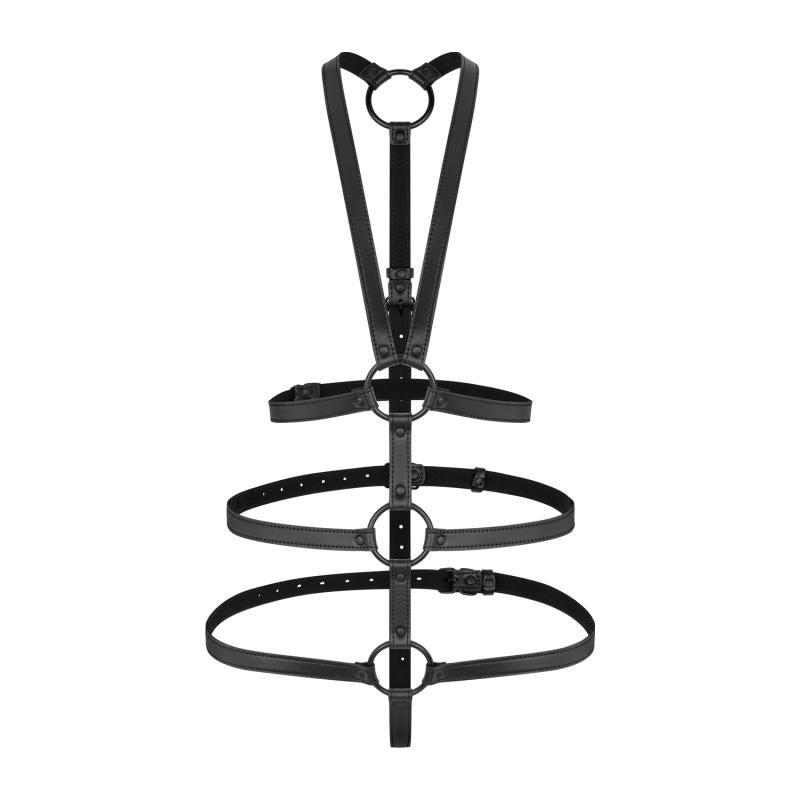 Vera Bondage Harness - Black - K. P.