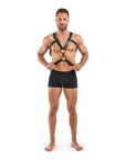 Rocco Bondage Harness - Black - K. P.