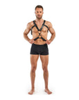 Rocco Bondage Harness - Black - K. P.