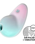 Air Pulse Stimulator - Pixie Dust - Mint/Pink - K. P.