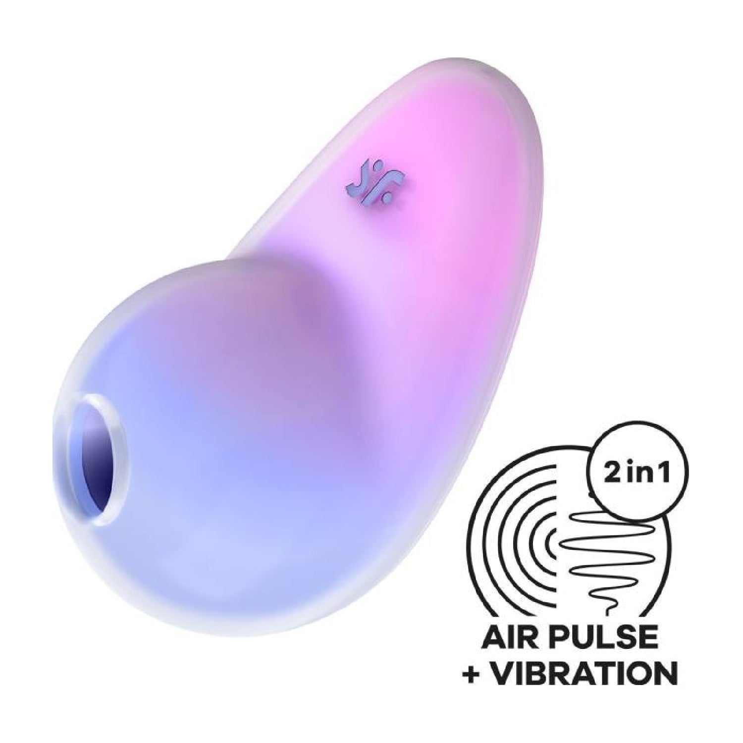 Air Pulse Stimulator - Pixie Dust - Violet/Pink - K. P.
