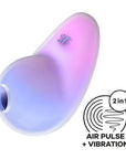 Air Pulse Stimulator - Pixie Dust - Violet/Pink - K. P.