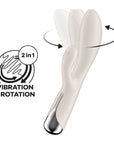 Rotating Vibrator - Spinning Rabbit 1 - Beige - K. P.
