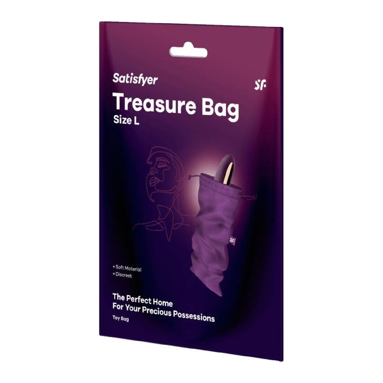 Treasure Bag - Large - Violet - K. P.